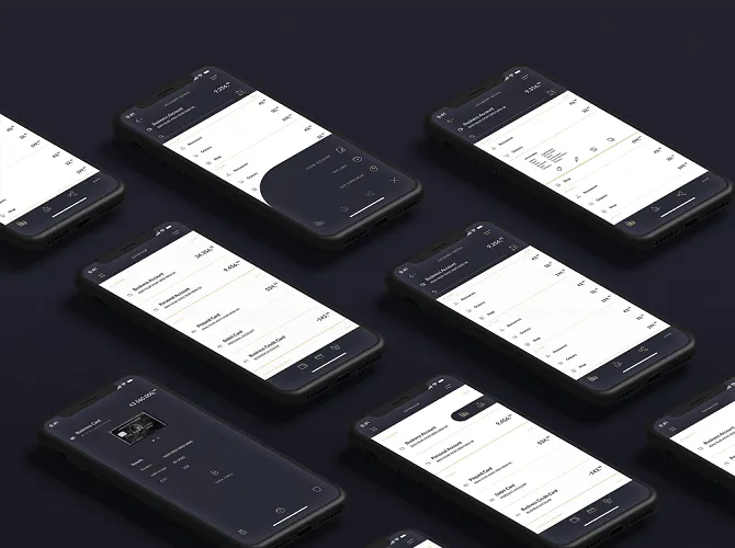 Banking App UI Kit for Figma and Adobe XD
