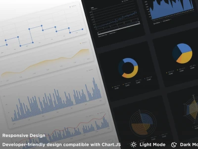 Chart UI Kit  - Free template