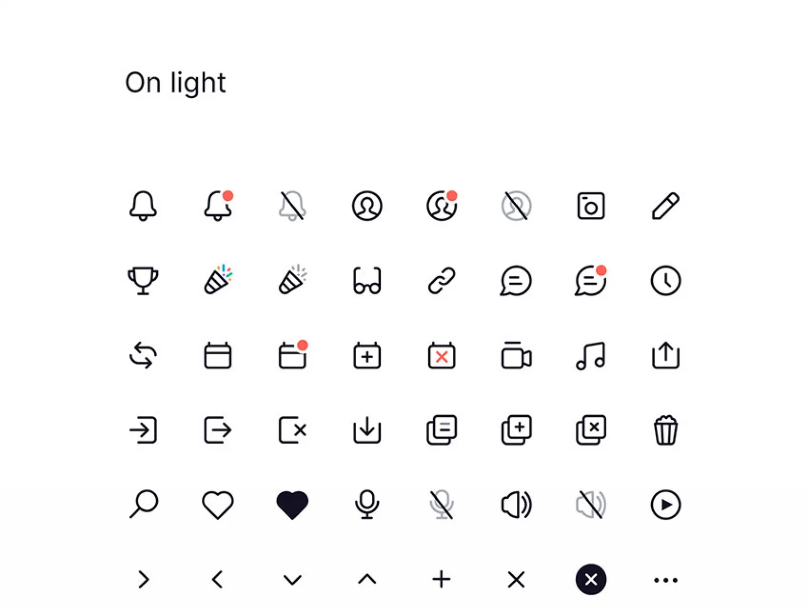126 Free Clean Icons for Figma and Adobe XD No 1