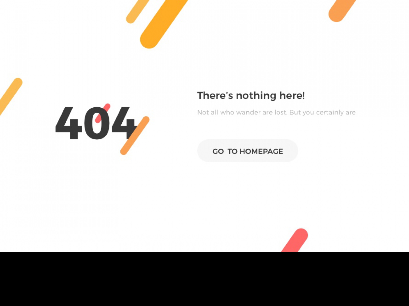 404 Error Page Template for Figma and Adobe XD