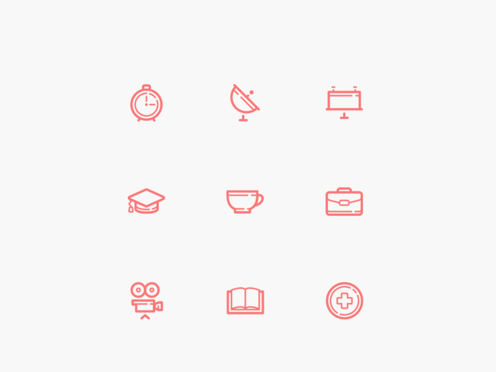 60 Free Clean Outline Icons for Figma and Adobe XD No 1