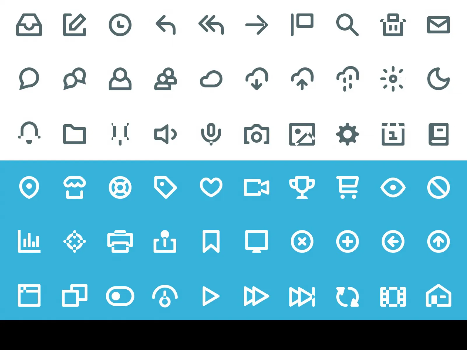 60 Vicons Free Icon Set for Figma and Adobe XD No 1