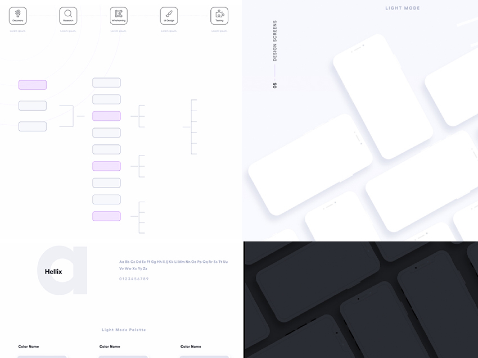 App Presentation Template for Figma and Adobe XD No 1