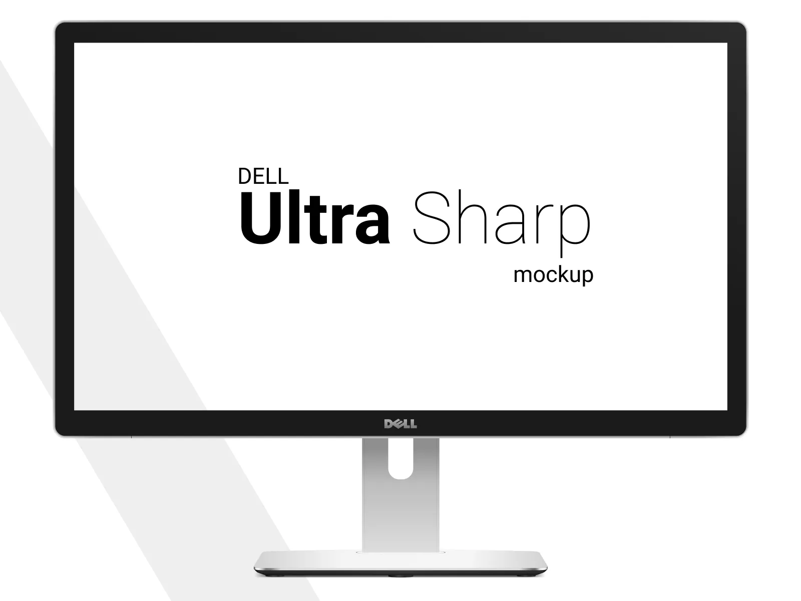 Dell UltraSharp 5K 27ï¿½ Monitor Mockup for Figma and Adobe XD No 2