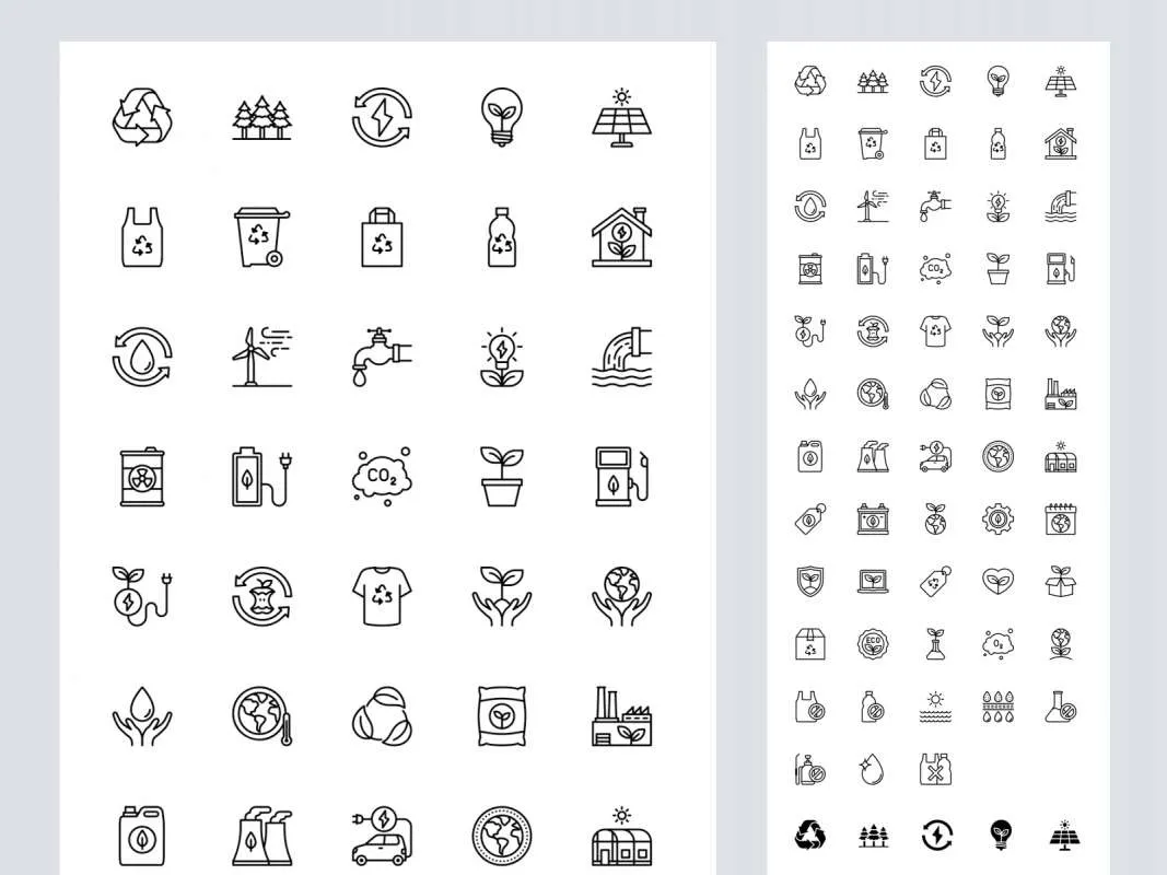 58 Ecology & Nature Free Icons for Figma and Adobe XD No 1