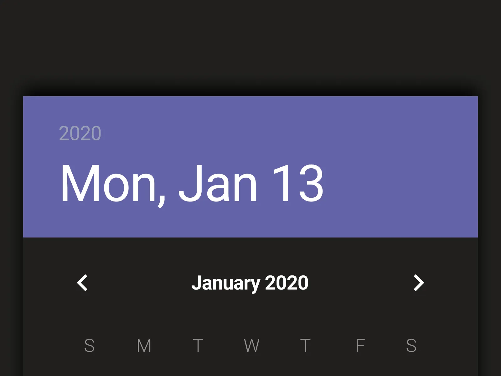 Android Calendar freebie for Figma and Adobe XD