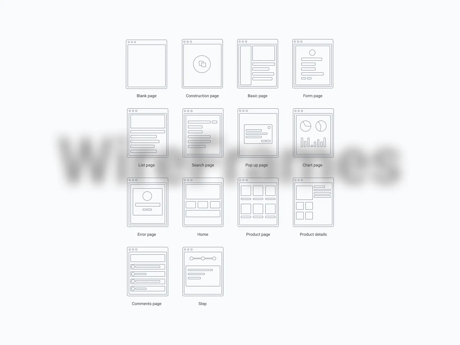 Ant UX Wireframes for Figma and Adobe XD No 5