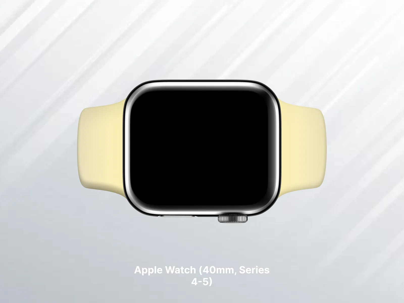Apple Watch 5 40mm Mockup for Figma and Adobe XD No 4