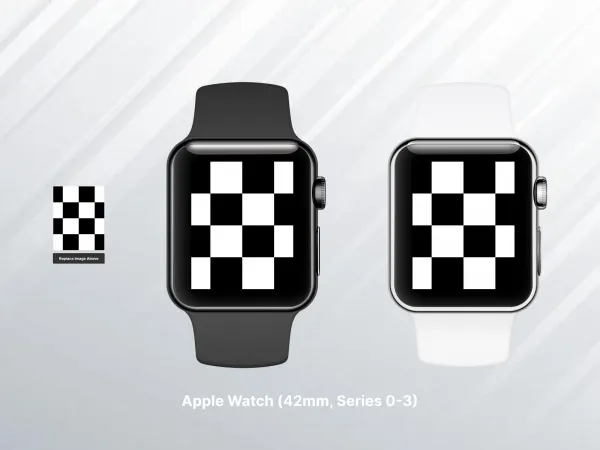 Apple Watch 5 40mm Mockup for Figma and Adobe XD