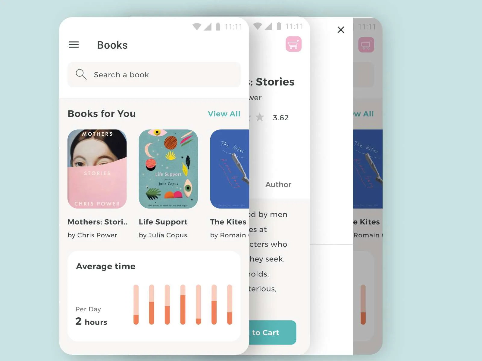 Book Store App for Figma and Adobe XD No 5