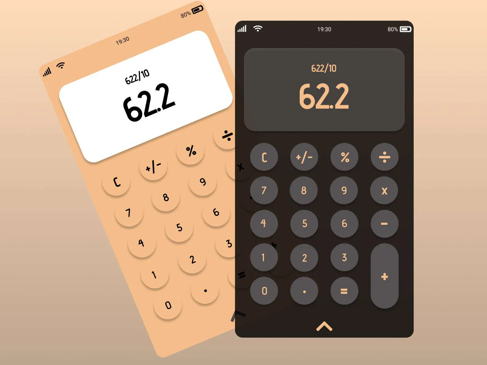 Calculator Illustrations for Figma and Adobe XD No 5