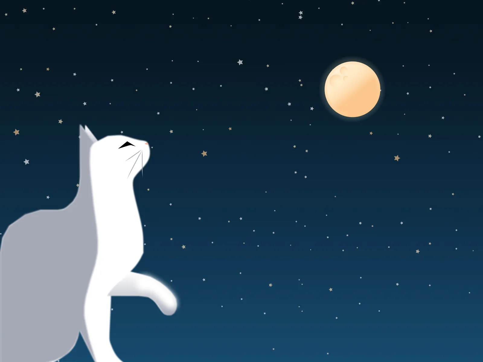 Cat Vector Illustration  - Free template