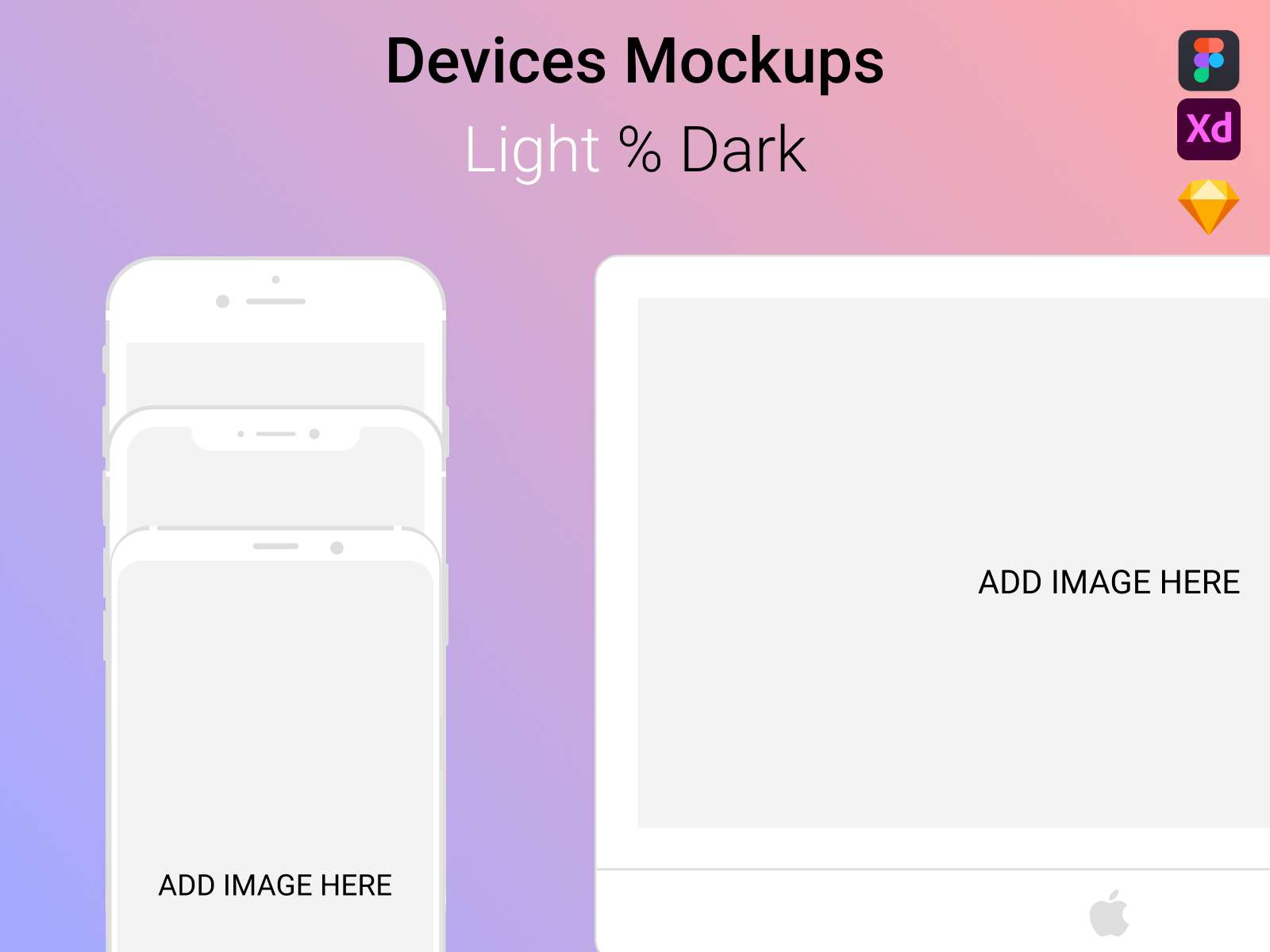 Devices Mockup Light & Dark