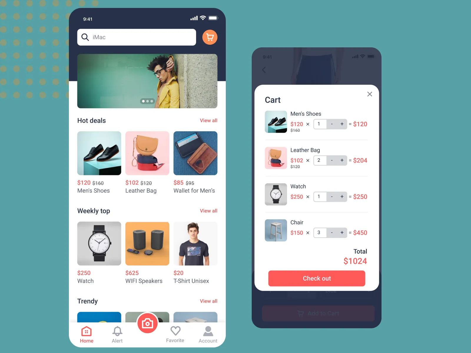 E-commerce App UI for Figma and Adobe XD No 5