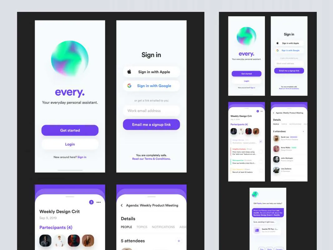 every. UI Kit for Figma for Figma and Adobe XD