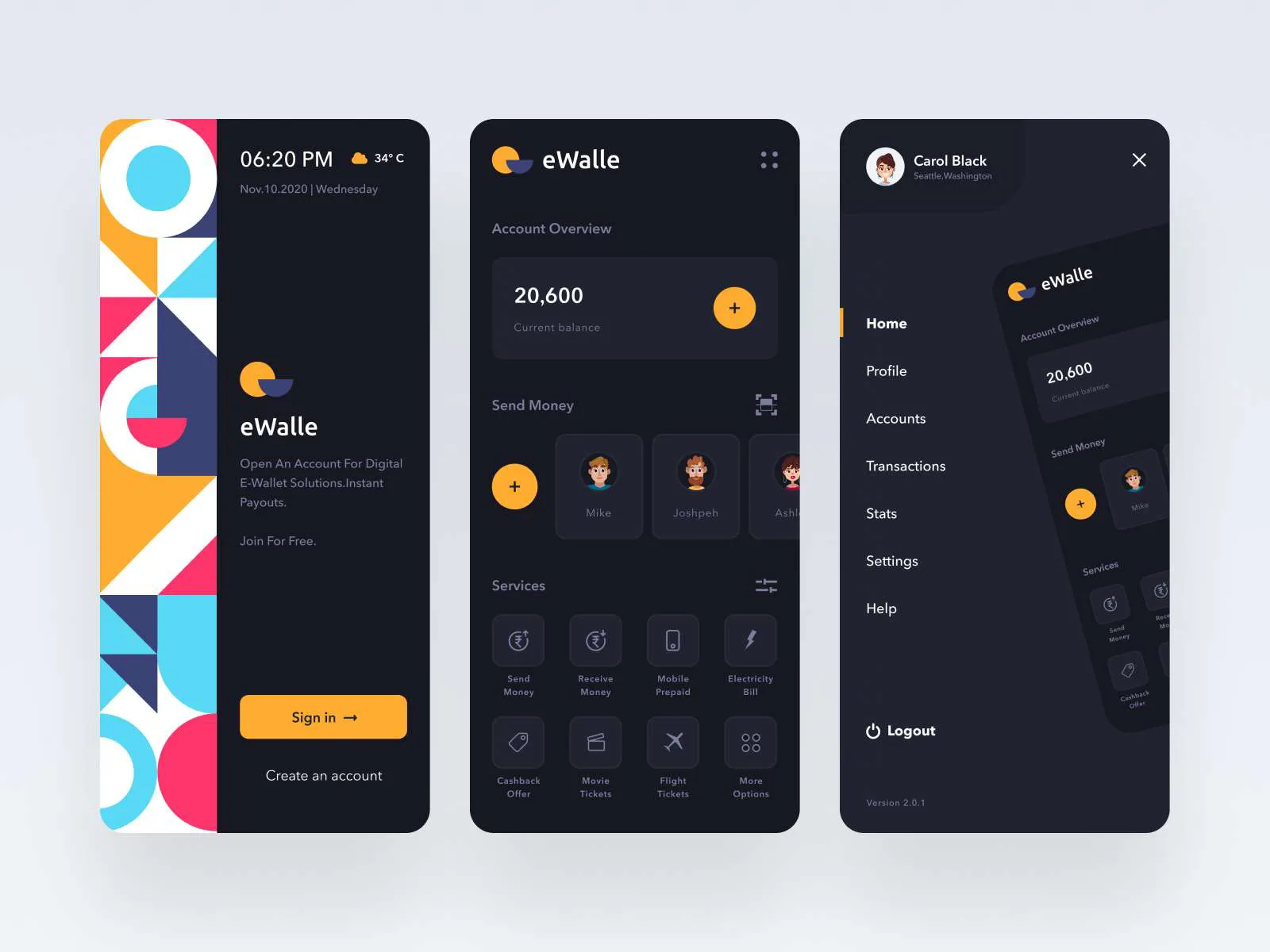 eWalle Portable for Figma and Adobe XD No 2