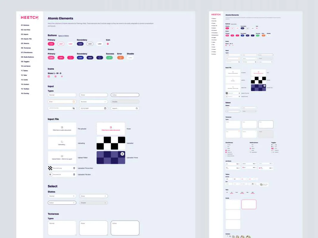 Flamingo Design System for Figma for Figma and Adobe XD