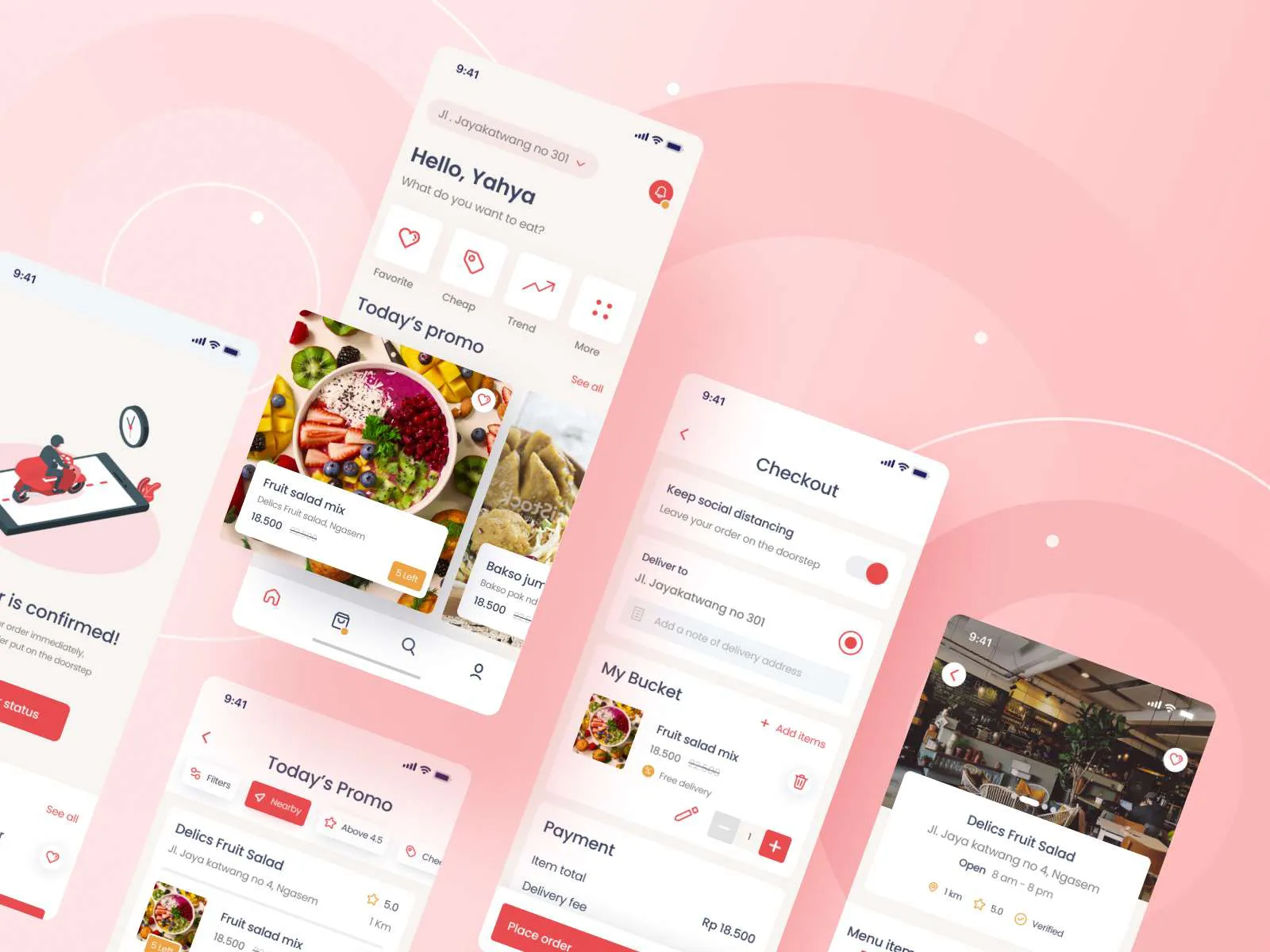 Fooders Food App for Figma and Adobe XD No 4