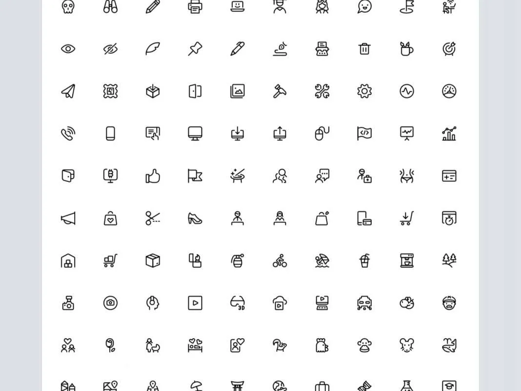 Free Streamline Icons for Figma and Adobe XD No 1