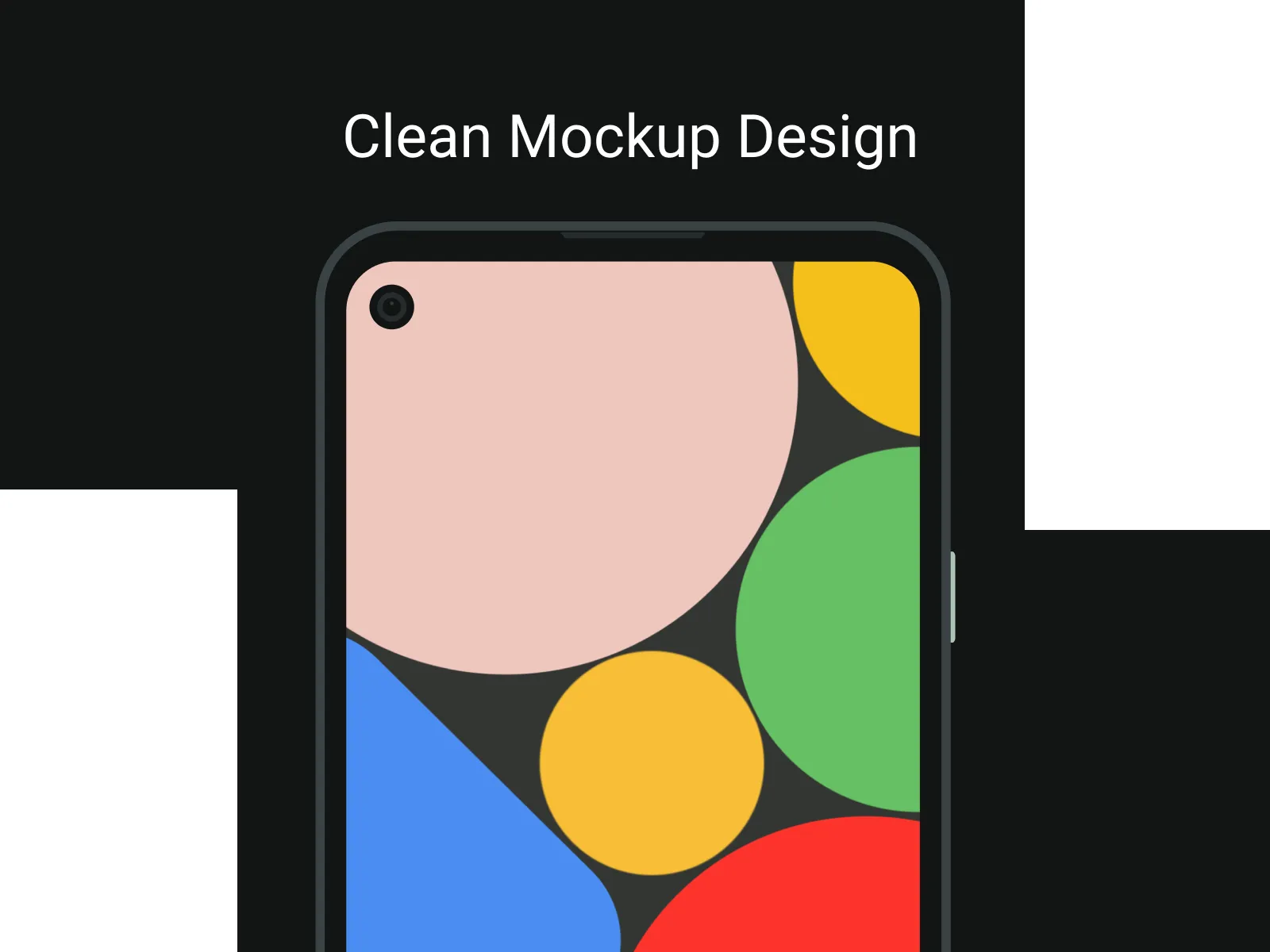 Google Pixel 4a Mockup for Figma and Adobe XD No 2