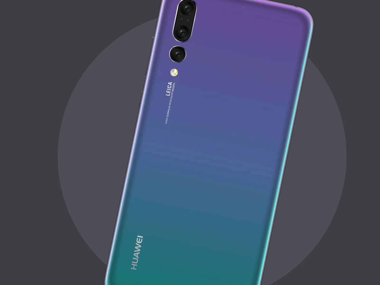 Huawei P20 Pro Realistic Mockup for Figma and Adobe XD No 4