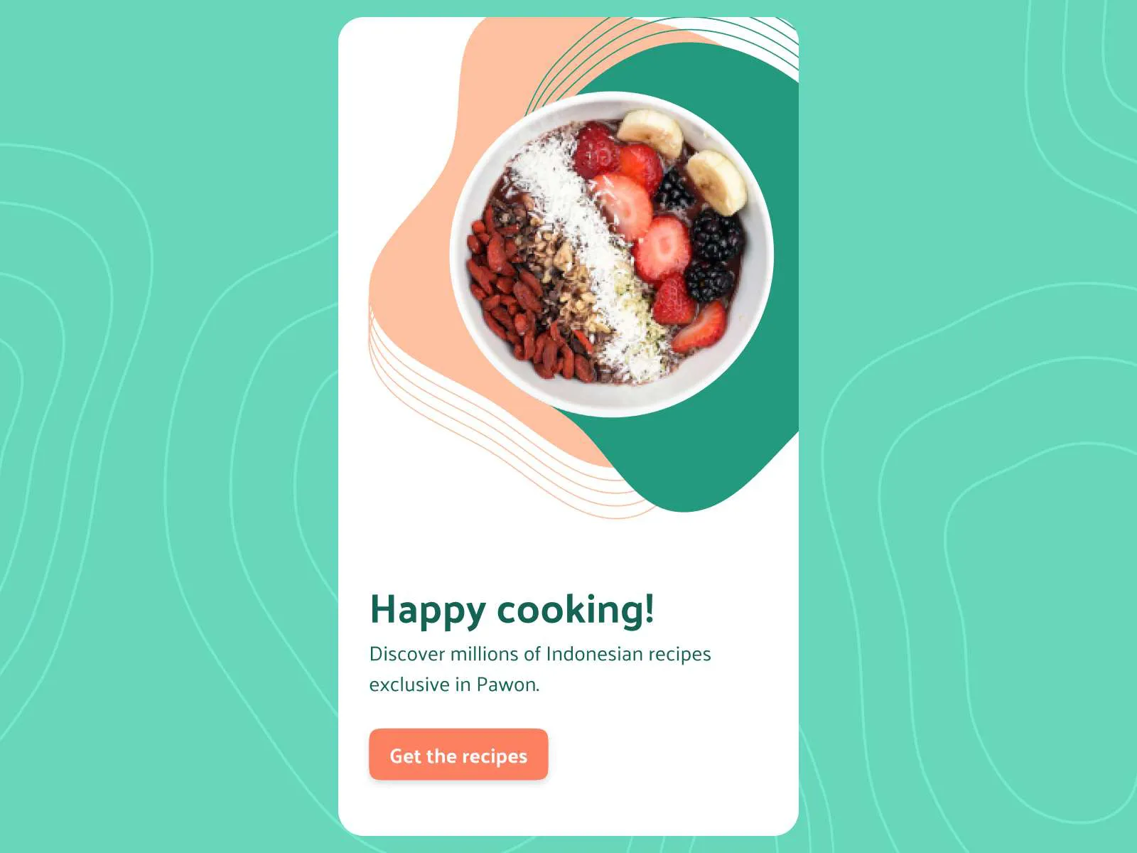 Indonesian Recipe Ideas App for Figma and Adobe XD No 4
