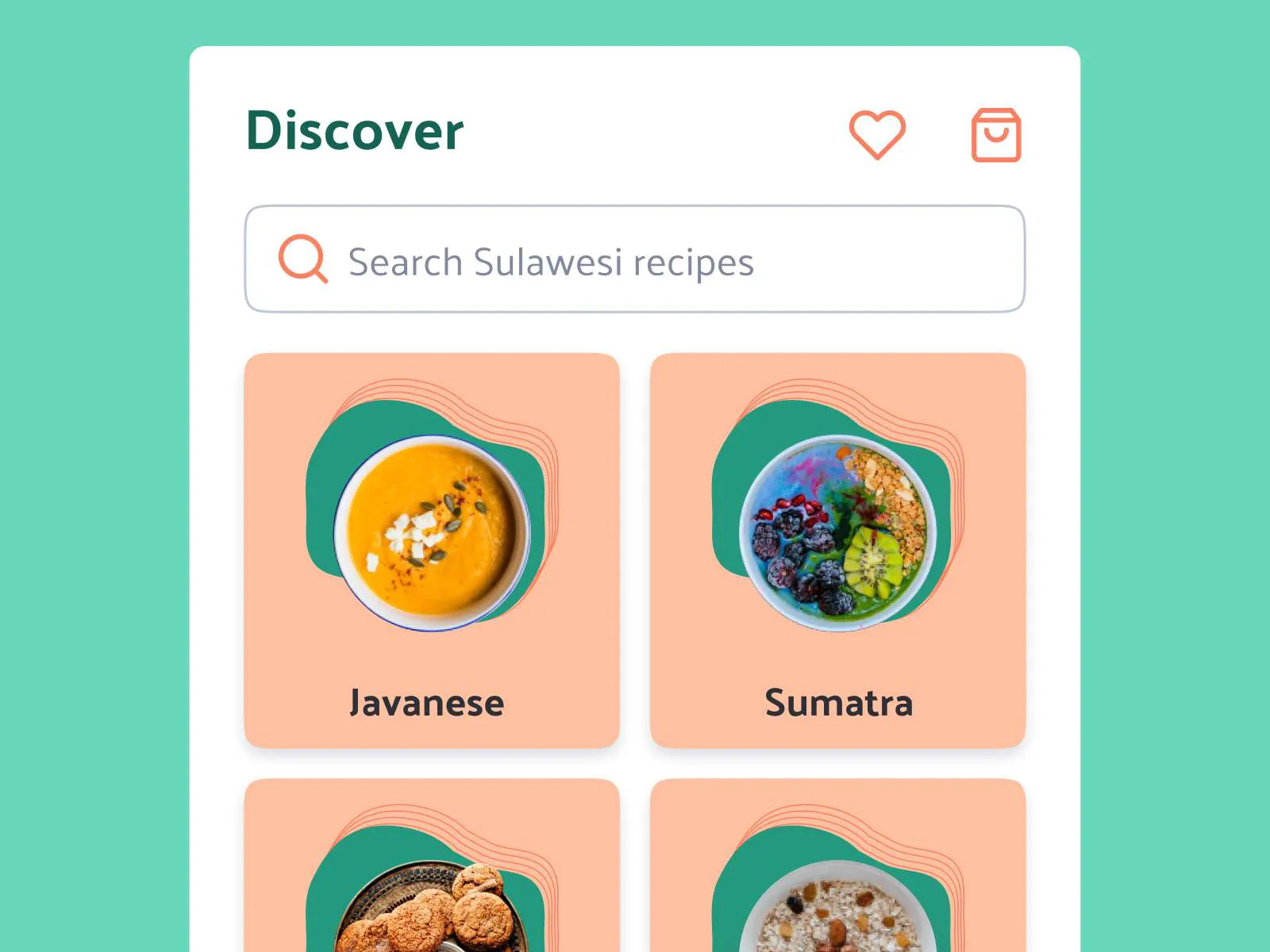 Indonesian Recipe Ideas App for Figma and Adobe XD No 5