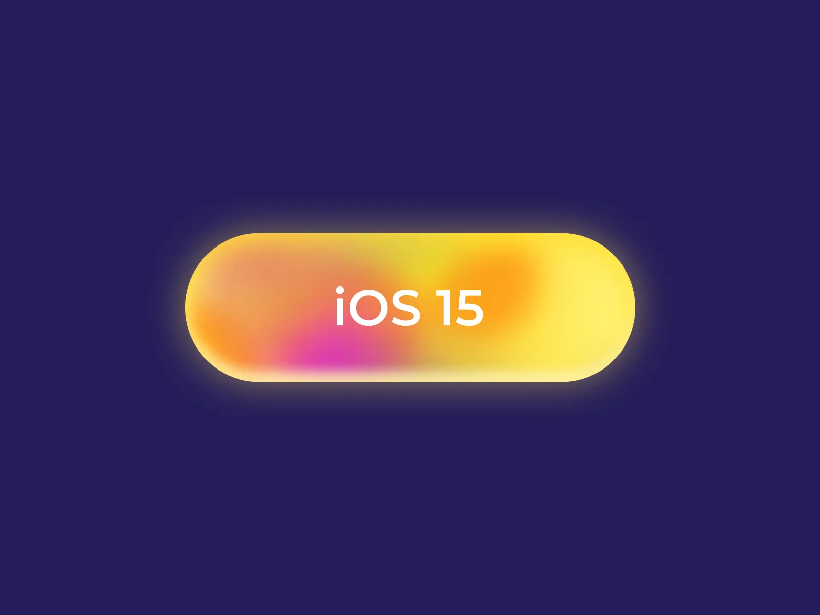 iOS 15 Button for Figma and Adobe XD No 5