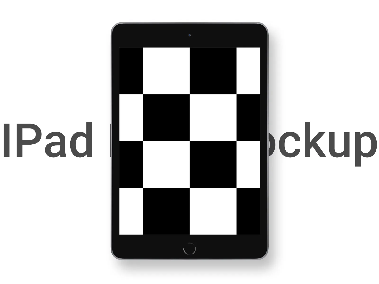 iPad Mini Mockup for Figma and Adobe XD No 4