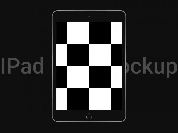 iPad Mini Mockup for Figma and Adobe XD