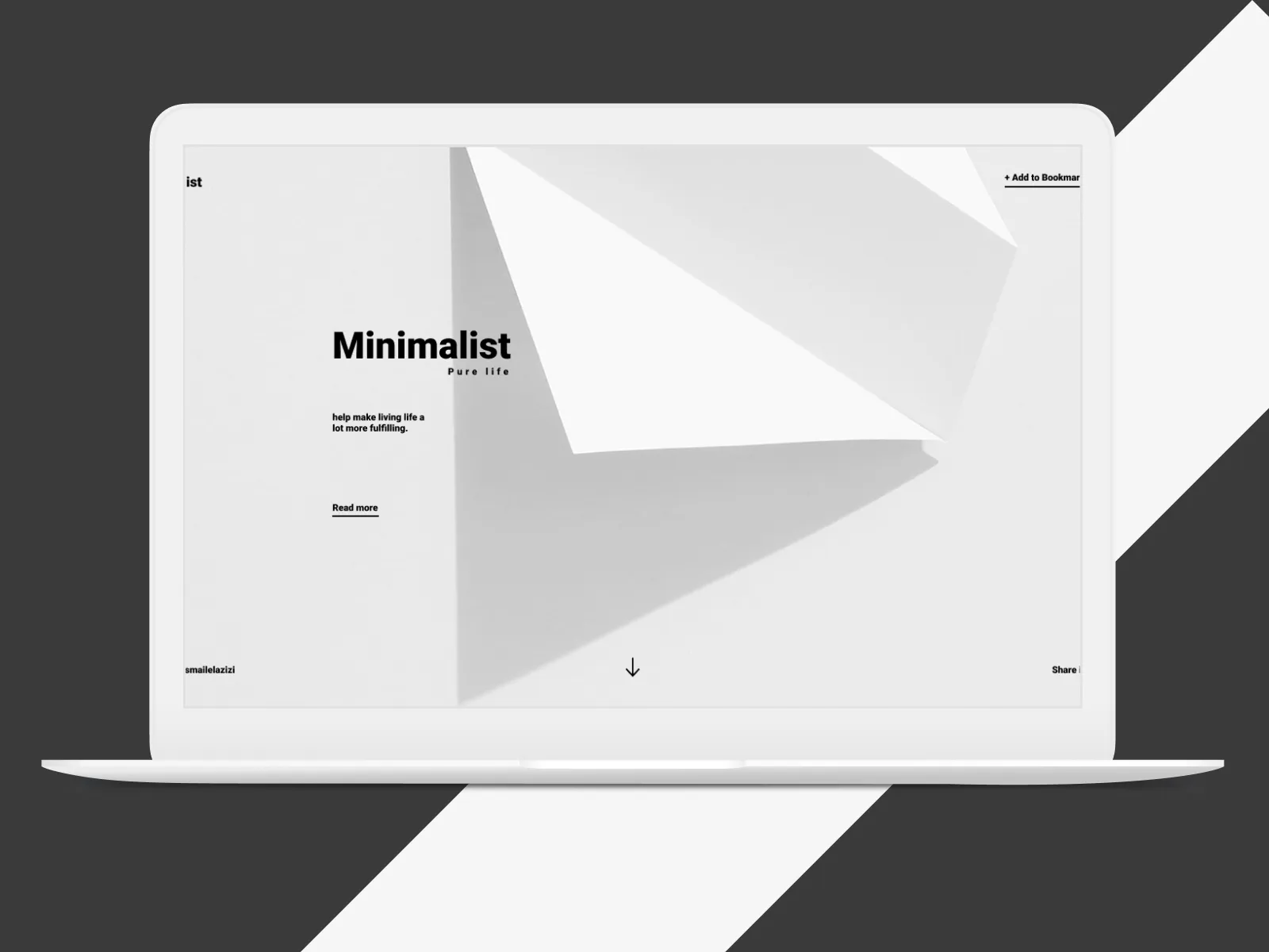 iPad Minimalist Mockup for Figma and Adobe XD No 5