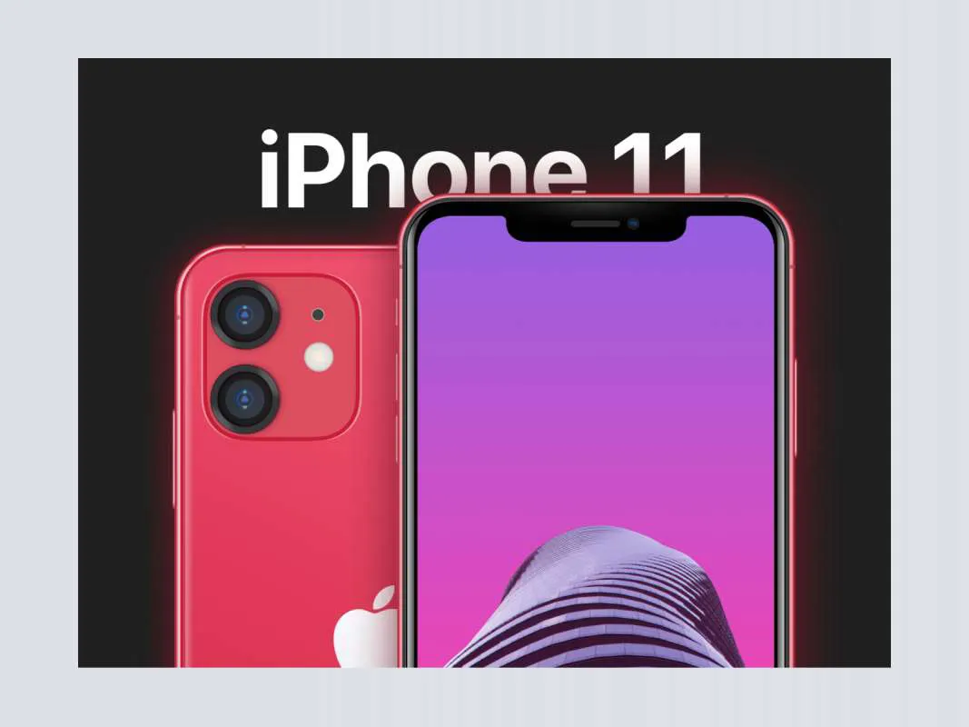 iPhone 11 Mockups for Sketch for Figma and Adobe XD