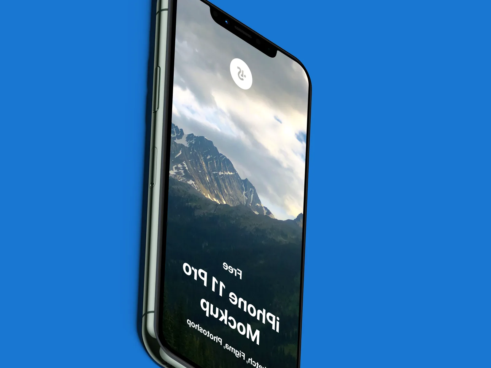 iPhone 11 Pro Perspective Mockup for Figma and Adobe XD No 4