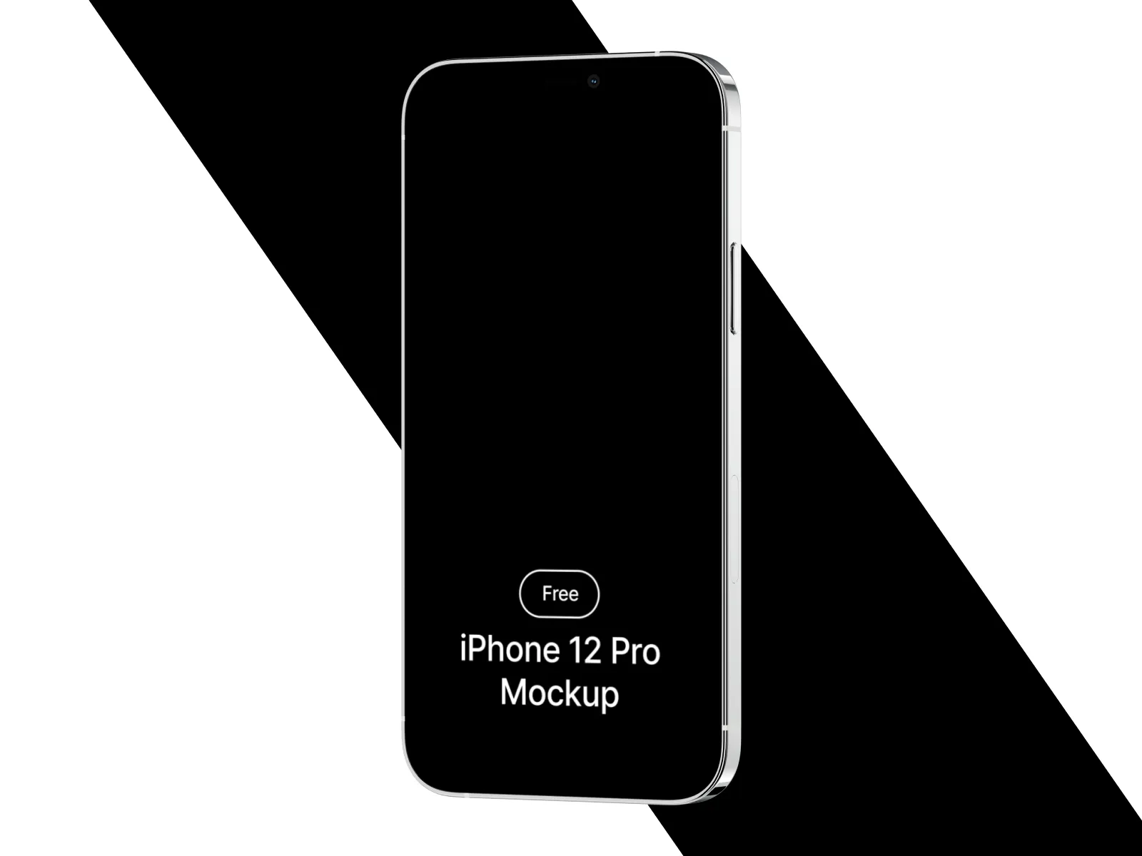 iPhone 12 Pro Realistic Mockup for Figma and Adobe XD No 5