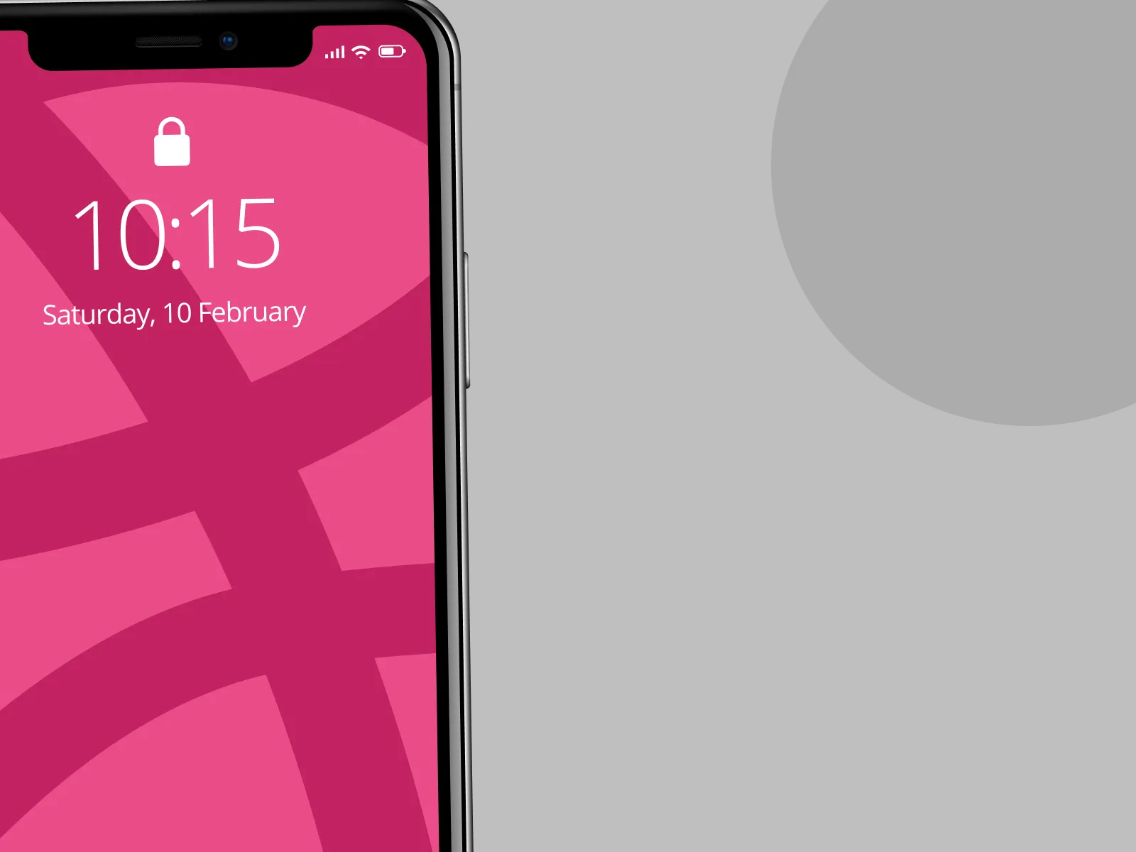 iPhone X Black Mockup for Figma and Adobe XD No 5
