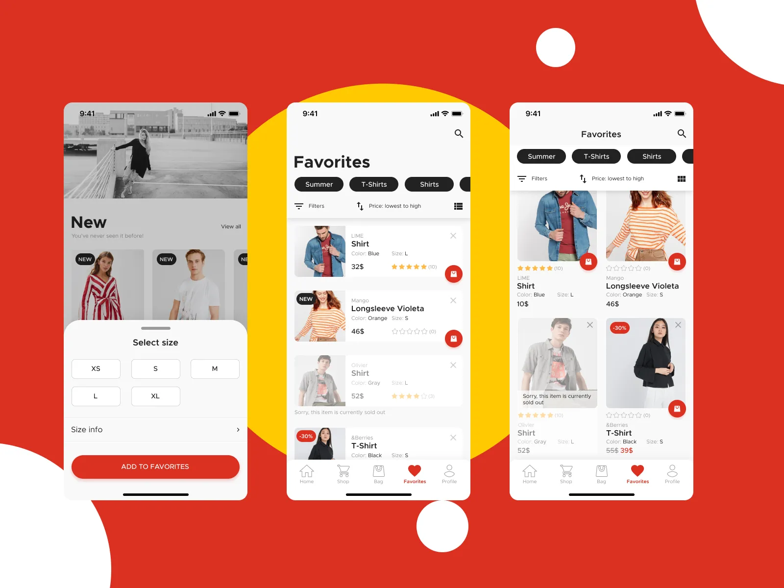 Light Ecommerce UI Kit for Figma and Adobe XD No 5