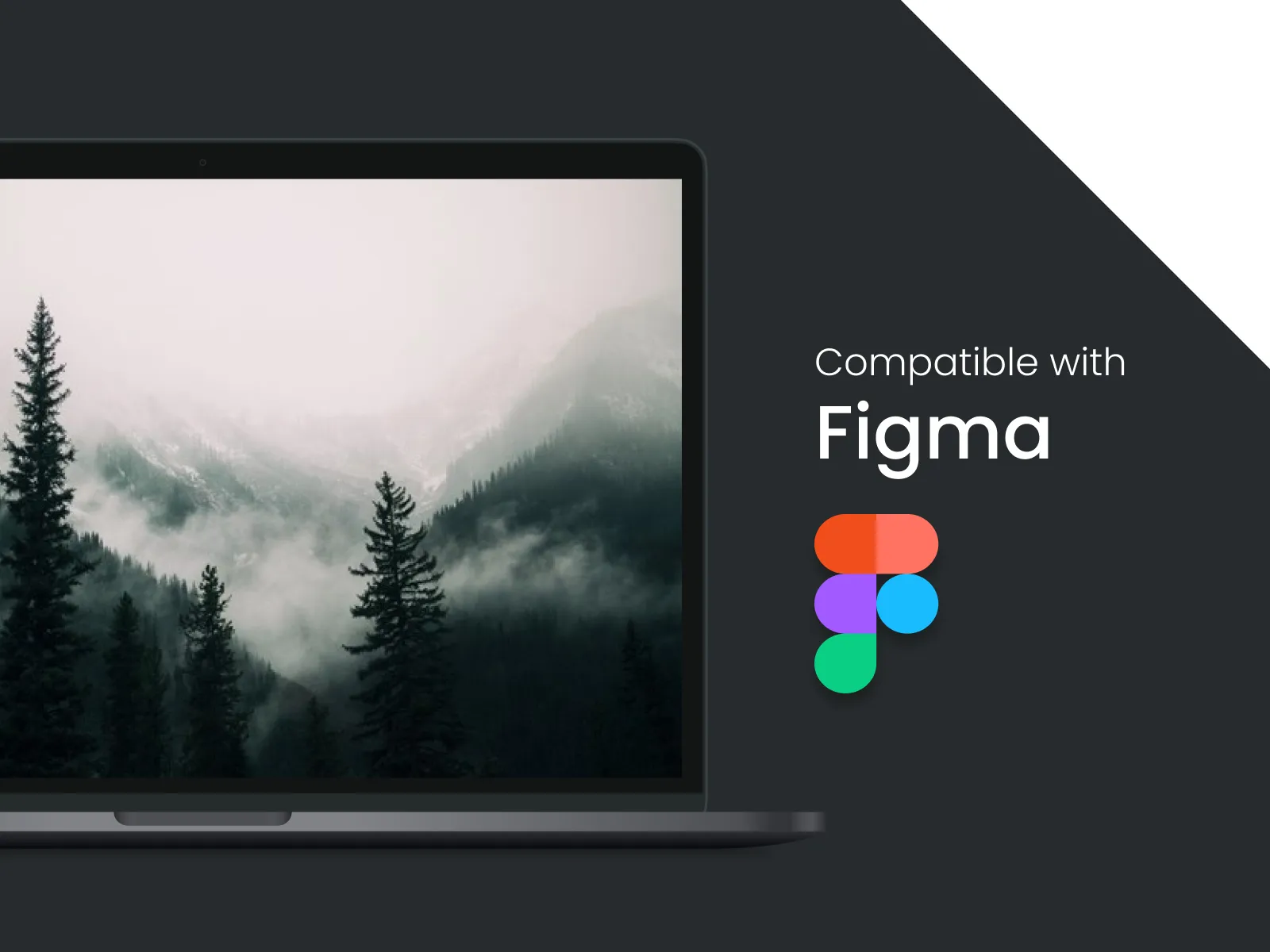 Macbook Pro Mockup for Figma and Adobe XD No 5