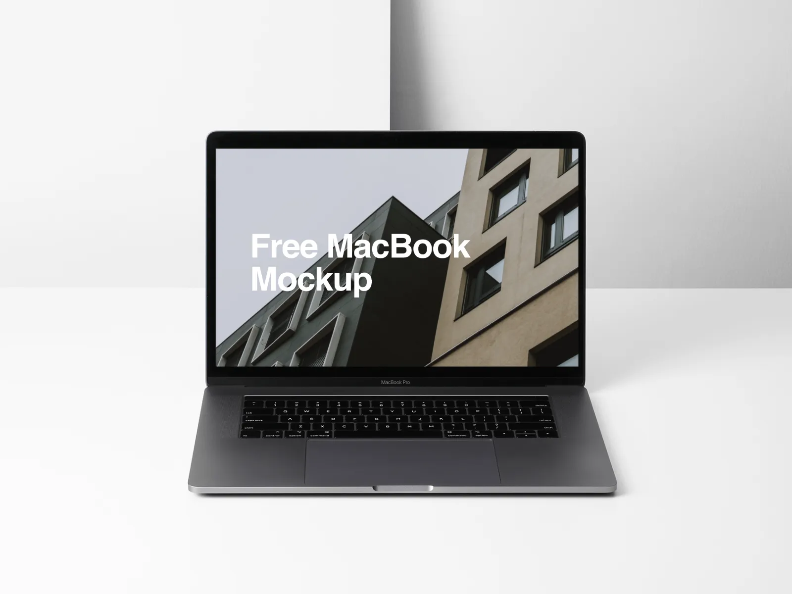 Macbook Pro Real Mockup  - Free template