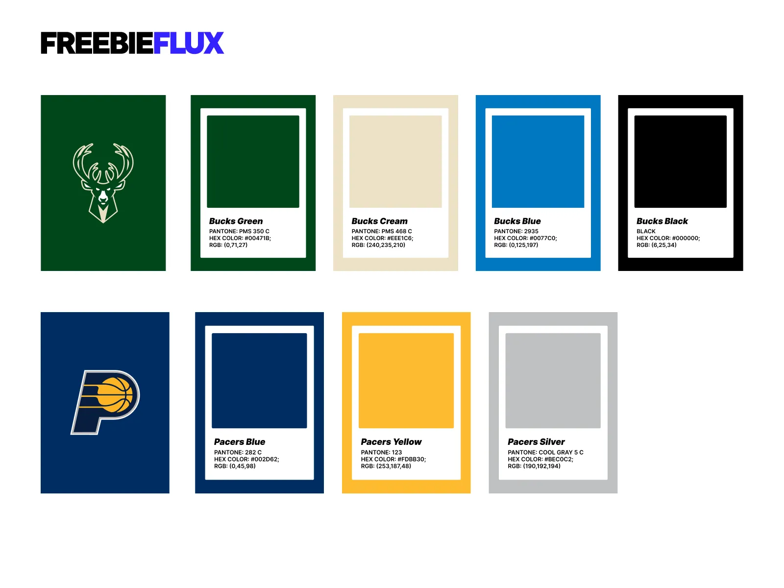 NBA Colors for Figma and Adobe XD No 2