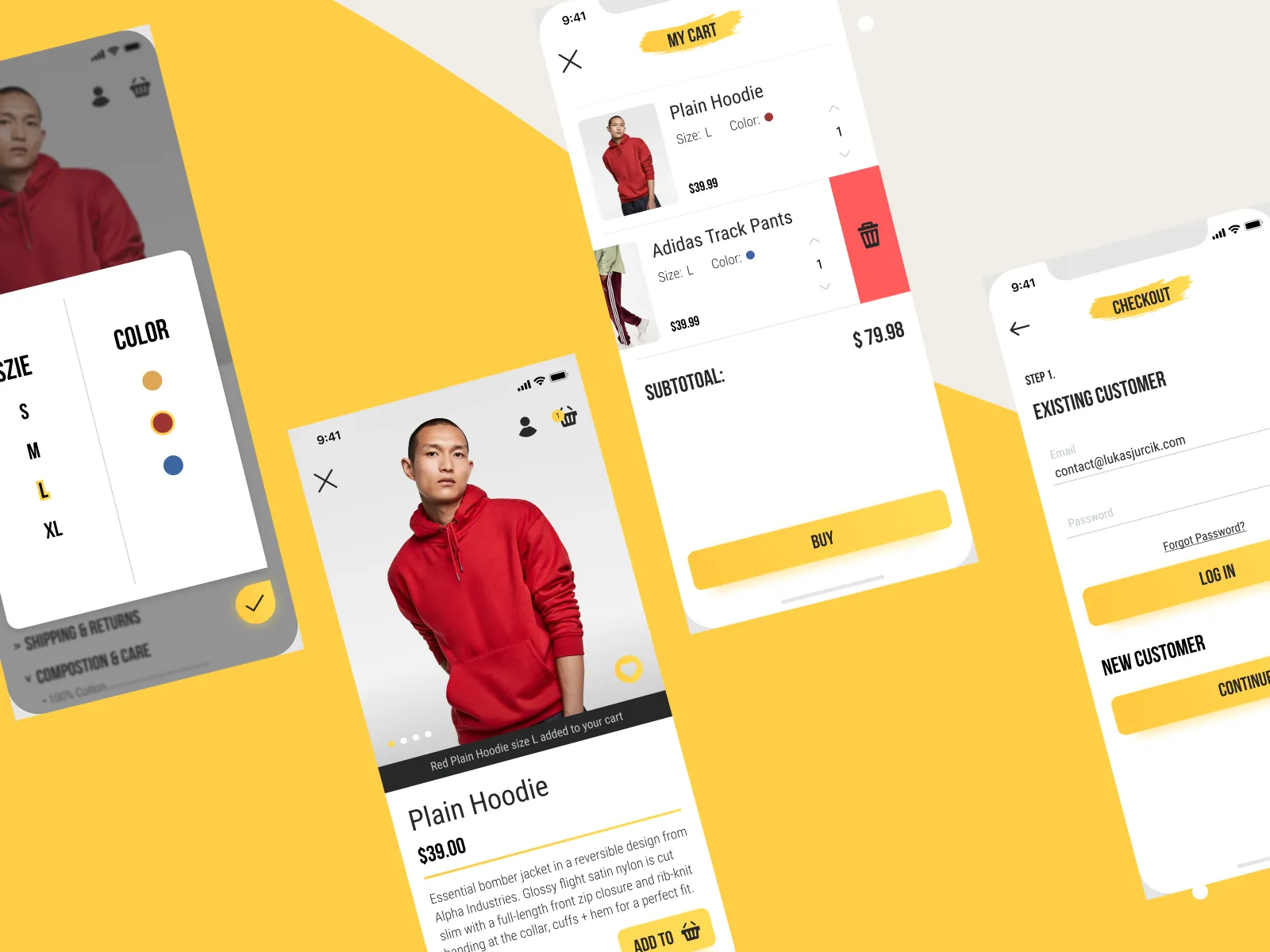 OnPoint Ecommerce App for Figma and Adobe XD No 4