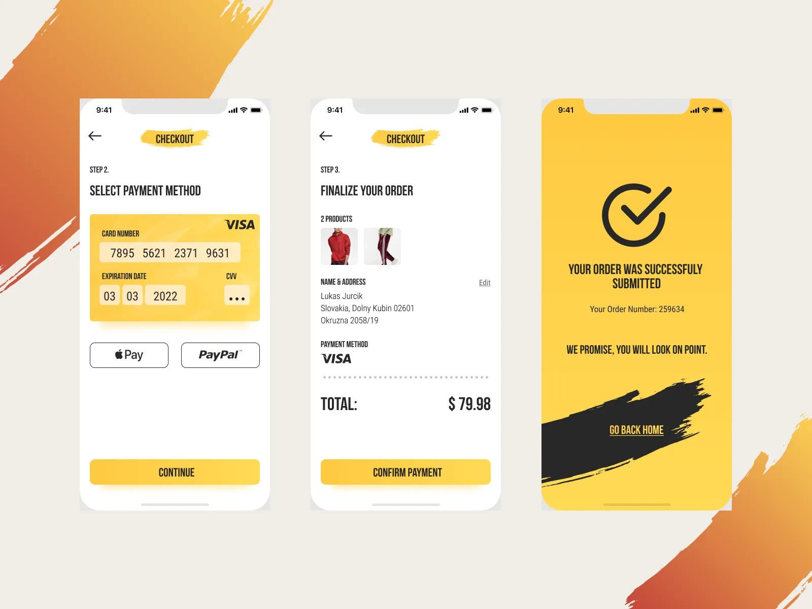 OnPoint Ecommerce App for Figma and Adobe XD No 5