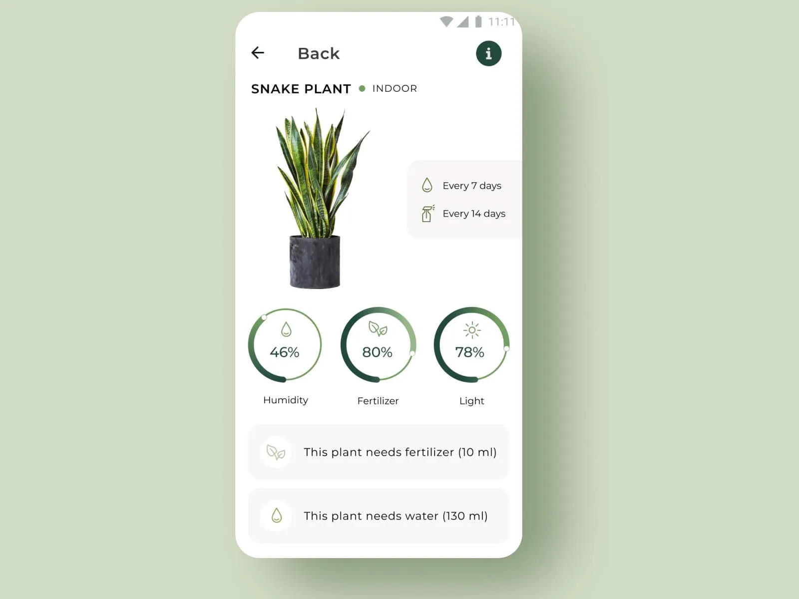 Plants Android App for Figma and Adobe XD No 4