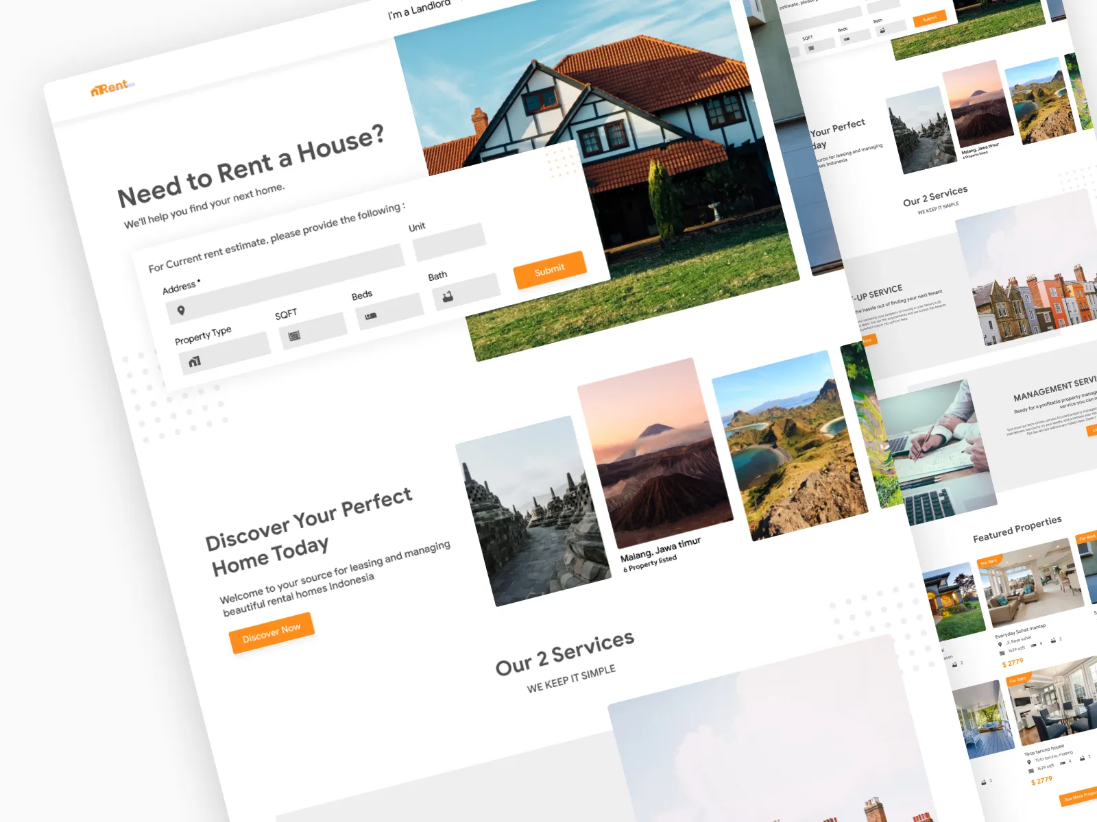 Real Estate Page for Figma and Adobe XD No 4
