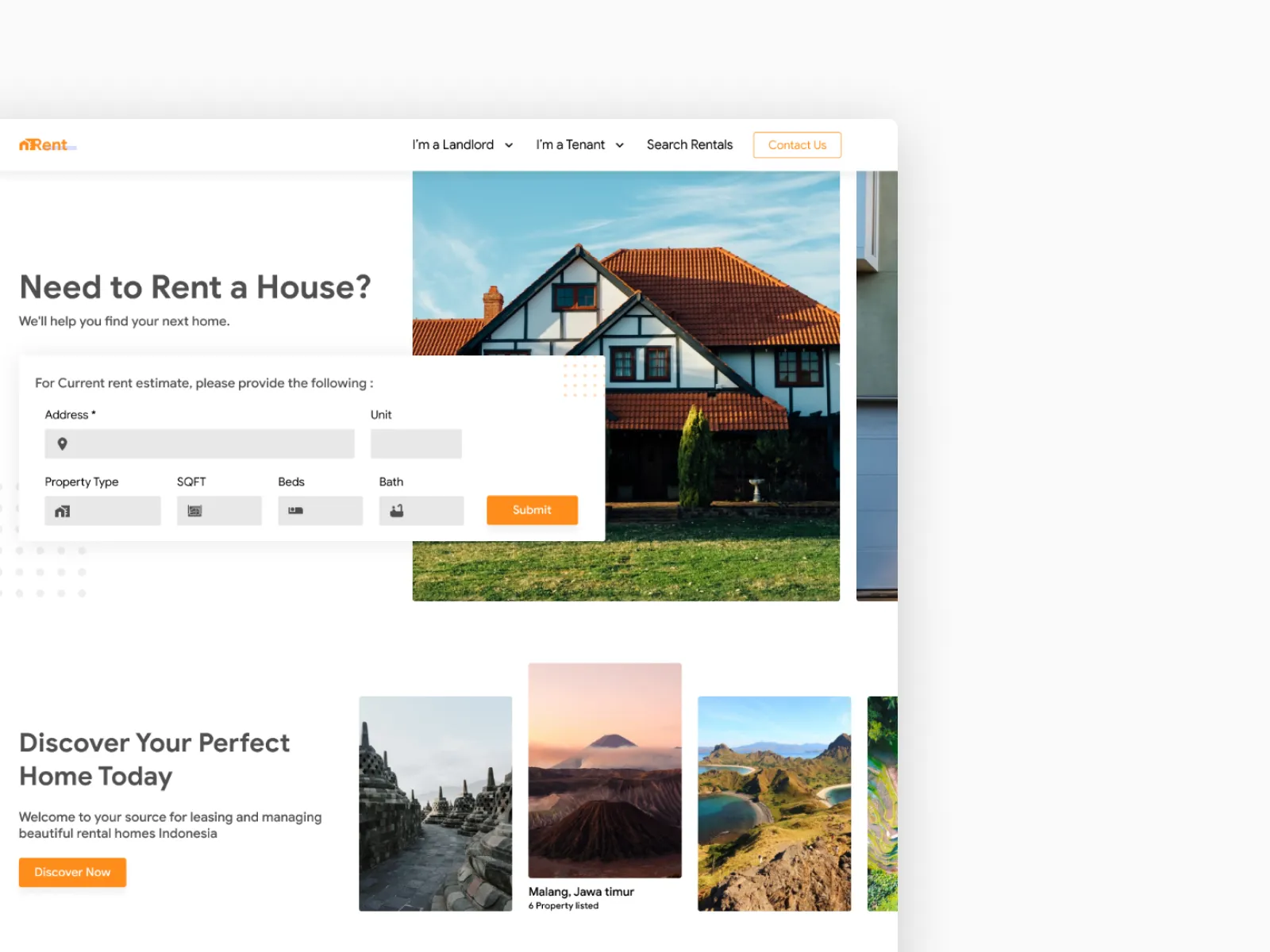 Real Estate Page for Figma and Adobe XD No 5