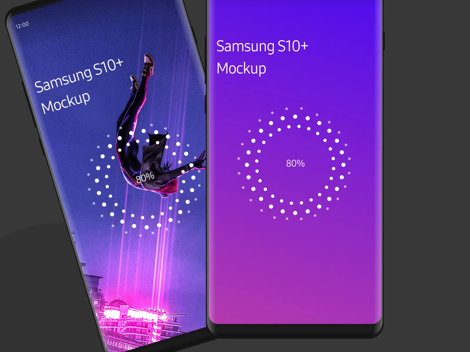 Samsung Galaxy S10 Realistic Mockup for Figma and Adobe XD No 4