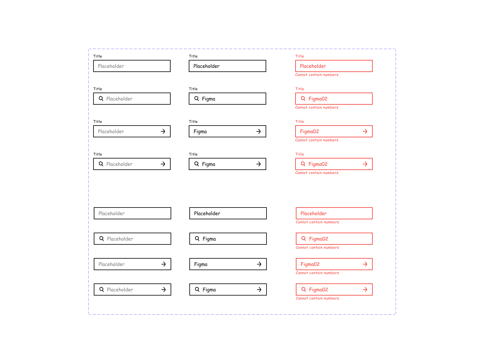 Simple Wireframe Kit for Figma and Adobe XD No 4