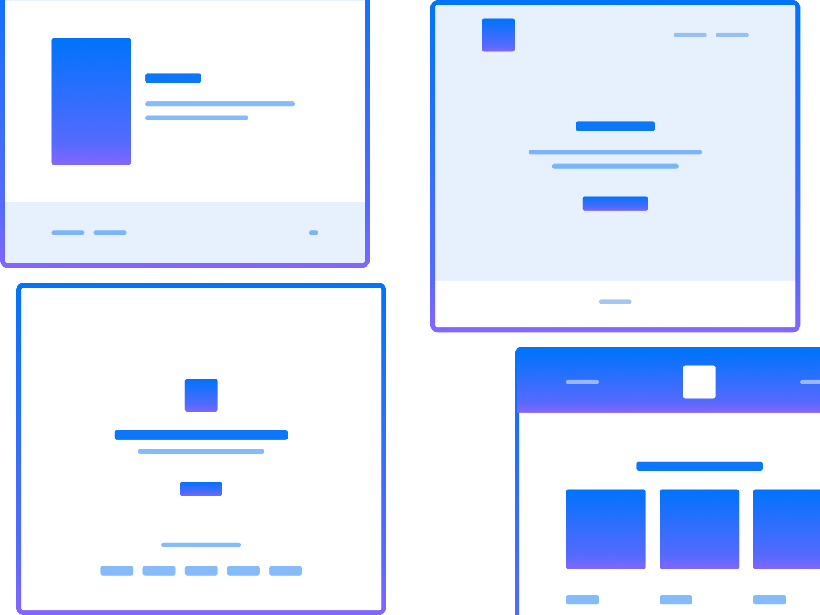 Simplified Wireframes freebie for Figma and Adobe XD