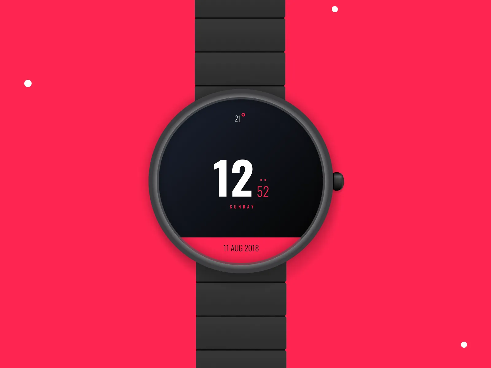 Smartwatch Mockup for Figma and Adobe XD No 2