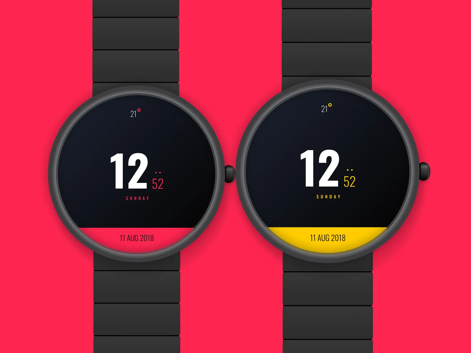 Smartwatch Mockup for Figma and Adobe XD No 5