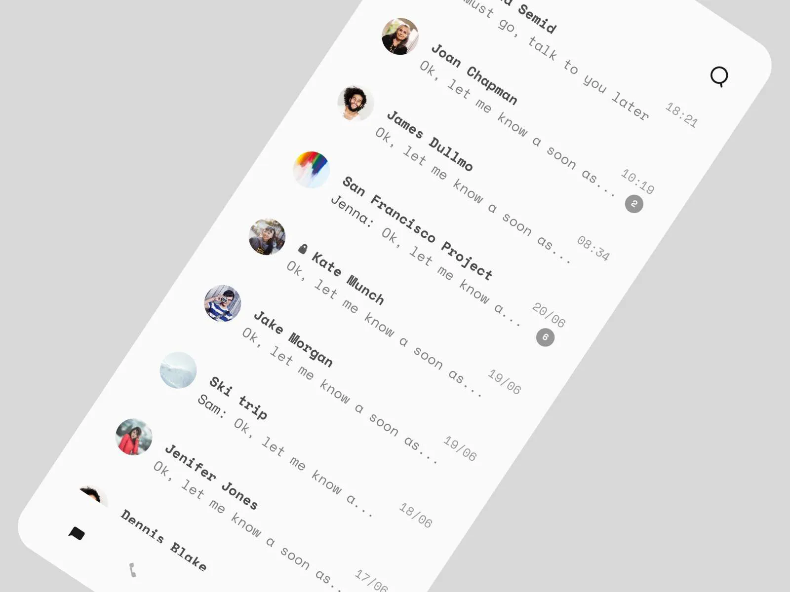 Telegram Redesign for Figma and Adobe XD No 2